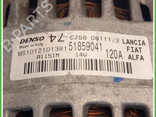 Alternator FIAT 500 (312_) 1.2 (312AXA1A) | BP40075806M7 - Image 5