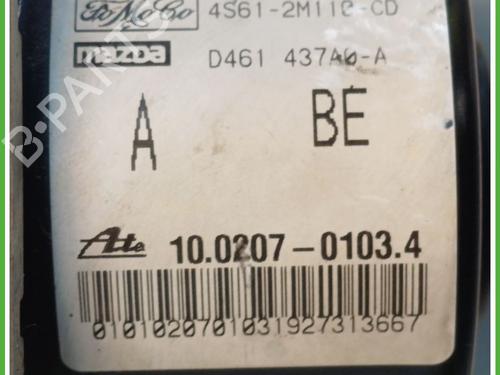 ABS pump FORD FIESTA V (JH_, JD_) 1.25 16V | BP27409933M43 
