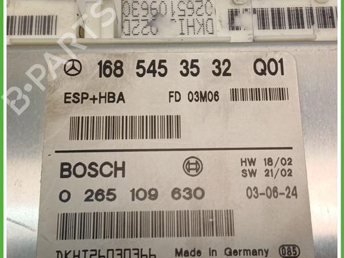 Control unit MERCEDES-BENZ A-CLASS (W168) A 140 (168.031, 168.131) | BP27566772M11 