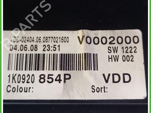 Instrument cluster VW GOLF V (1K1) 1.6 | BP13905786C47 