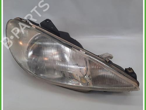 Koplamp rechts PEUGEOT 206 Hatchback (2A/C) 1.4 i (75 hp) 15012165