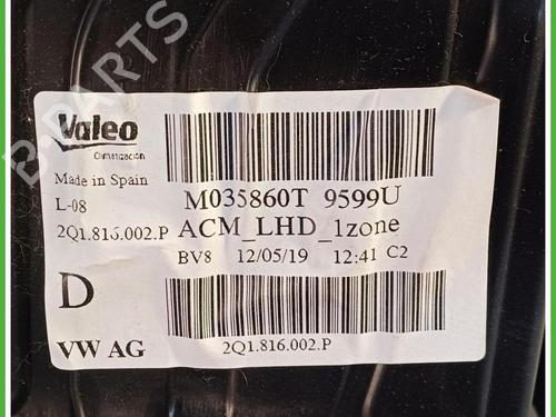 Heater matrix box VW T-CROSS (C11, D31) 1.0 TSi | BP40141443M61 - Image 5