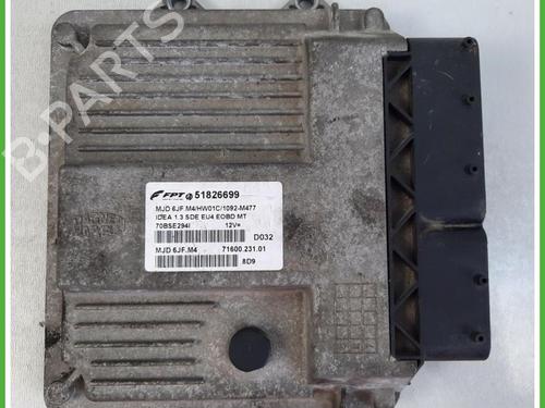 Used Engine control unit (ECU) Engine control unit (ECU) LANCIA MUSA (350_) 1.3 D Multijet (350.AXB11, 350.AXB1A) (70 hp) 40131324 40131324