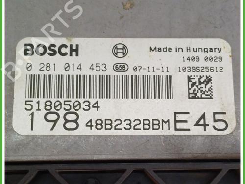 Engine control unit (ECU) FIAT BRAVO II (198_) 1.6 D Multijet (198AXH1B) | BP20107144M57 