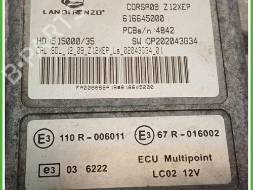 Engine control unit (ECU) OPEL CORSA D (S07) 1.2 LPG (L08, L68) | BP40145730M57 - Image 2