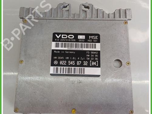 Used Engine control unit (ECU) MERCEDES-BENZ C-CLASS (W202) C 180 (202.018) (122 hp) 19092651