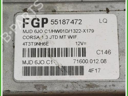 Engine control unit (ECU) OPEL CORSA C (X01) 1.3 CDTI (F08, F68) | BP40140485M57 - Image 2