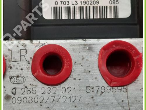 ABS pump FIAT PANDA (169_) 1.2 (169.AXB11, 169.AXB1A) | BP11717137M43 