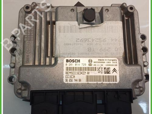 Used Engine control unit (ECU) PEUGEOT 3008 I MPV (0U_) 1.6 HDi (109 hp) 26688362