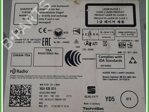 Electronic module SEAT LEON (5F1) 1.6 TDI | BP40133190M83 - Image 3