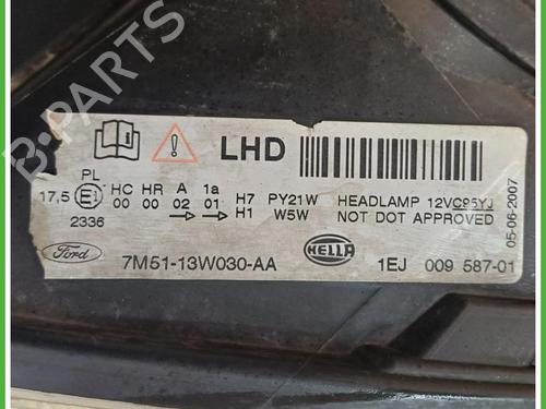 Left headlight FORD C-MAX (DM2) 1.6 TDCi | BP40136595C28 - Image 4