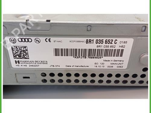 Radio AUDI A4 B8 Avant (8K5) 2.0 TDI | BP18125572E6 