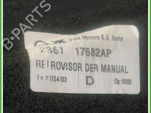 Right mirror FORD FIESTA V (JH_, JD_) 1.4 TDCi | BP15265728C27 