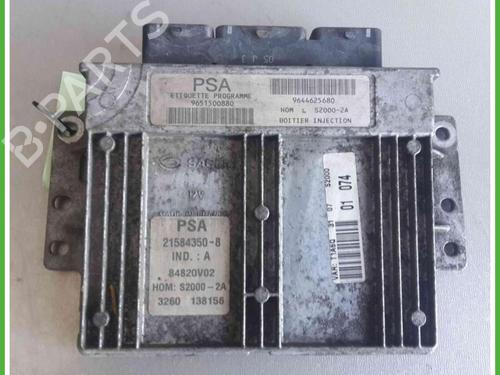 Used Engine control unit (ECU) Engine control unit (ECU) PEUGEOT 206 Hatchback (2A/C) 1.4 i (75 hp) 40130605 40130605