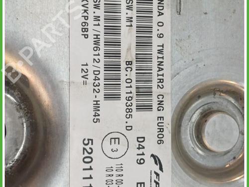 Engine control unit (ECU) FIAT PANDA (312_, 319_) 0.9 Natural Power (312PXN1A) | BP15849878M57 