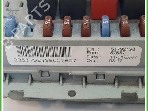 Fuse box LANCIA YPSILON (843_) 1.3 D Multijet (843.AXF11, 843.AXF1A, 843.AXM11,... | BP13419354E1 
