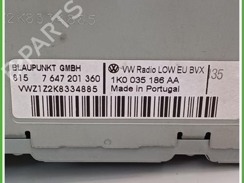 Radio VW TOURAN (1T3) 1.6 TDI | BP18648841E6 