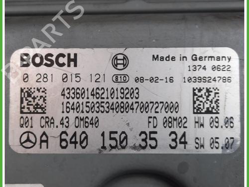 Engine control unit (ECU) MERCEDES-BENZ A-CLASS (W169) A 160 CDI (169.006, 169.306) | BP15369632M57 
