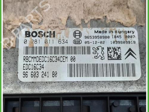 Engine control unit (ECU) PEUGEOT 307 (3A/C) 1.6 HDi 110 | BP40134690M57 - Image 2