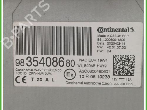 Radio PEUGEOT 2008 II (UD_, US_, UY_, UJ_, UR_, UC_) 1.2 PureTech 130 (USHNS, URHNS) | BP17835612E6 