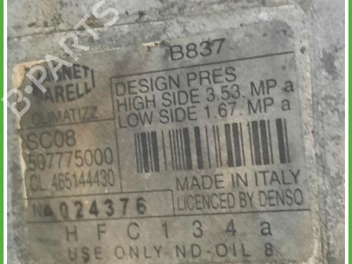 AC compressor FIAT BRAVO I (182_) 1.2 16V 80 | BP13114168M34 