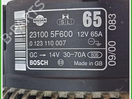 Alternator NISSAN MICRA II (K11) 1.3 i 16V | BP17907821M7 