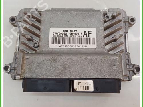 Used Engine control unit (ECU) CHEVROLET AVEO / KALOS Hatchback (T250, T255) 1.2 (84 hp) 19278886