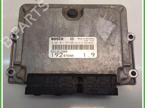 Used Engine control unit (ECU) Engine control unit (ECU) FIAT STILO Multi Wagon (192_) 1.9 JTD (115 hp) 40142294 40142294