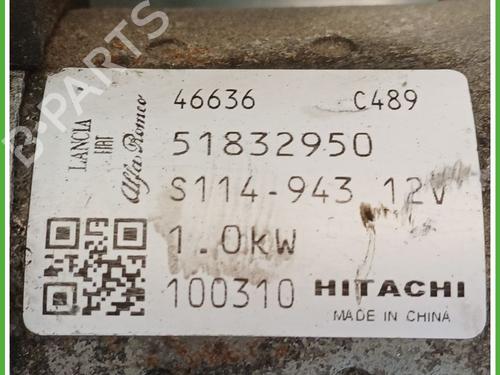 Starter FIAT PUNTO EVO (199_) 1.4 LPG | BP29326195M8 