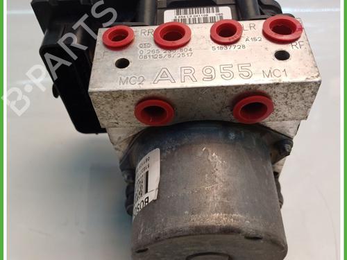 ABS pump ALFA ROMEO MITO (955_) 1.3 MultiJet (955AXH1B, 955AXT1A) | BP27654463M43 