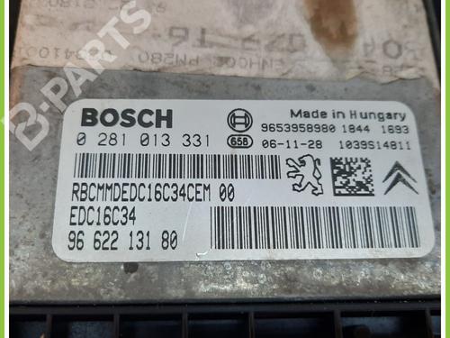 Engine control unit (ECU) PEUGEOT 307 SW (3H) 1.6 HDI 110 | BP11367813M57 