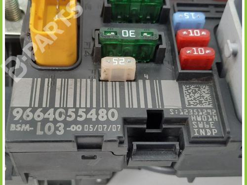 Fuse box CITROËN C3 Pluriel (HB_) 1.4 | BP11369040E1 