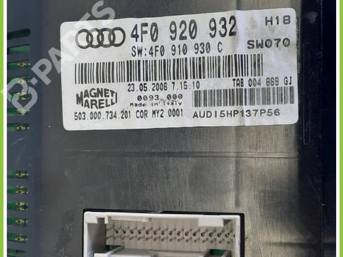 Instrument cluster AUDI A6 C6 (4F2) 3.0 TDI quattro | BP11368456C47 