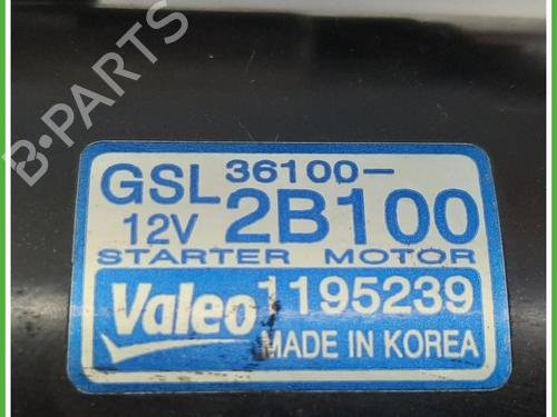Starter KIA SOUL I (AM) 1.6 CVVT | BP40131993M8 - Image 4