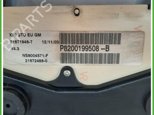 Instrument cluster OPEL MOVANO A Van (X70) 2.5 DTI (FD) | BP13120049C47 