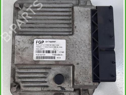 Used Engine control unit (ECU) Engine control unit (ECU) FIAT PANDA (169_) 1.3 D Multijet (169.AXC1A) (70 hp) 40131286 40131286