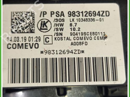 Pulsantiera CITROËN C4 CACTUS 1.2 THP 110 | BP30295433I30