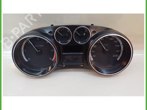 Used Instrument cluster PEUGEOT 308 I (4A_, 4C_) 1.6 HDi (109 hp) 16834632