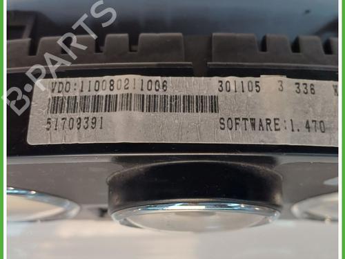 Instrument cluster LANCIA YPSILON (843_) 1.2 (843.AXA1A) | BP26671725C47 