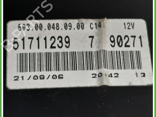 Instrument cluster FIAT PANDA (169_) 1.2 (169.AXB11, 169.AXB1A) | BP13510122C47