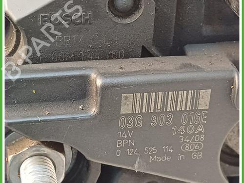 Alternator AUDI A4 B8 Avant (8K5) 2.0 TDI | BP27409714M7 