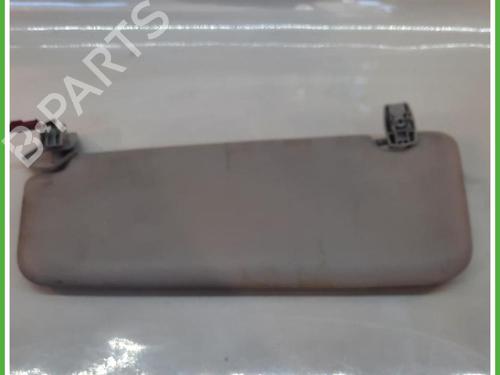 Used Right sun visor Right sun visor HYUNDAI GALLOPER II (JK-01) 2.5 TD intercooler (99 hp) 40130107 40130107