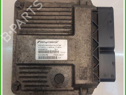 Used Engine control unit (ECU) FIAT GRANDE PUNTO (199_) 1.3 D Multijet (199.AXD11, 199.AXD1A, 199.AXD1B,... (90 hp) 30614685