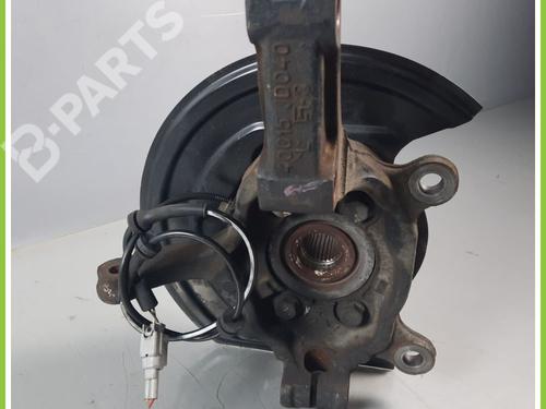 Left front steering knuckle NISSAN QASHQAI / QASHQAI +2 I (J10, NJ10, JJ10E) 2.0 dCi All-wheel Drive | BP11719977M25 