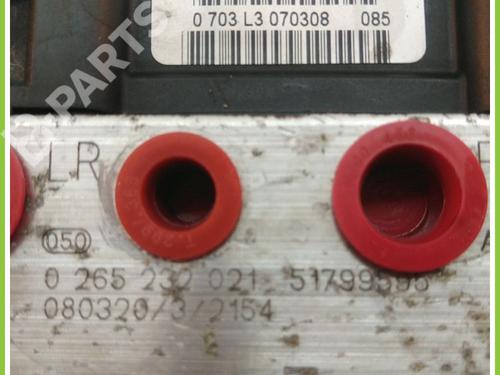 ABS pump FIAT PANDA (169_) 1.2 Natural Power (169.AXB1A) | BP11368280M43 