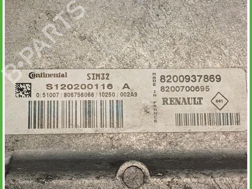 Engine control unit (ECU) RENAULT CLIO III (BR0/1, CR0/1) 1.2 16V Hi-Flex (BR1U, CR1U) | BP26688357M57