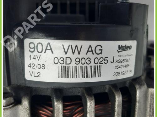 Alternator VW FOX Hatchback (5Z1, 5Z3, 5Z4) 1.2 | BP11368963M7 