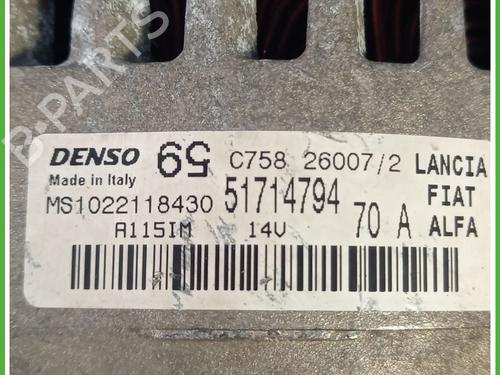 Alternator FIAT GRANDE PUNTO (199_) 1.2 | BP30483170M7