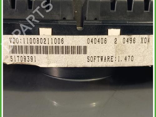 Instrument cluster LANCIA YPSILON (843_) 1.2 (843.AXA1A) | BP30169410C47
