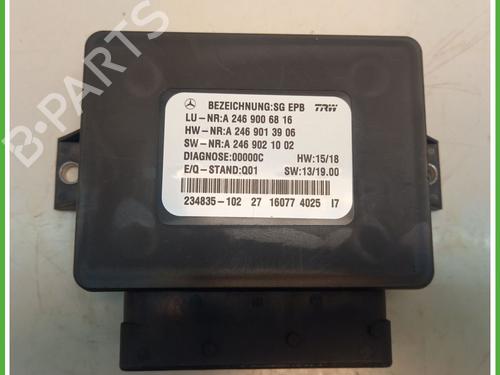 Øvrige styreenhet MERCEDES-BENZ A-CLASS (W176) A 180 (176.042) (122 hp) 29935279